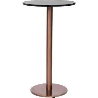 vidaXL Bistrotafelpoot Ø45x107 cm roestvrij staal goudkleurig