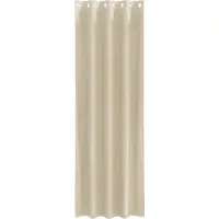 vidaXL Verduisterende gordijnen 2 st Crème 140 x 245 cm Fluweel