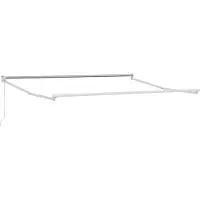 vidaXL Uitschuifbare luifel Rood 300 x 250 cm