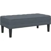 vidaXL Bank met kussen Donkergrijs 113 x 57 x 39 cm Fluweel
