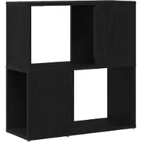 vidaXL Tv-meubelset 60 x 24 x 63 cm Zwart Bewerkt hout