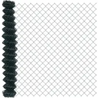 vidaXL Kettinglinkheining 10 x 1,6 m Staal Groen