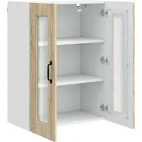 vidaXL Vaatwasserpaneel Kalmar Sonoma Eik 60 x 31 x 80 cm Bewerkt hout