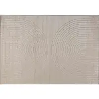 vidaXL Vloerkleden Rechthoekig GALATI Beige 200 x 140 cm Polyester