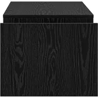 vidaXL Salontafel, zwart, eikenlook, 90 x 45 x 35 cm, houtvezel