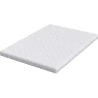 vidaXL Matras Medium stevig 140 x 190 cm Wit