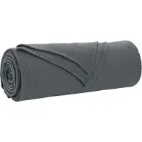 vidaXL Dekentjes 6 st Donkergrijs 350 x 270 cm 8,09 kg Fleece