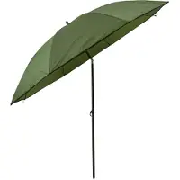 vidaXL Vissersumbrella Geel Leger 220 x 185 cm Oxford Polyester