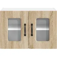 vidaXL Vaatwasserpaneel Kalmar Sonoma Eik 60 x 31 x 40 cm Bewerkt hout