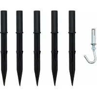 vidaXL LED Kerstboom met Grondspikes Multikleur 511 cm Metaal