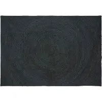 vidaXL Vloerkleden Donkergrijs 160 x 230 cm Jute