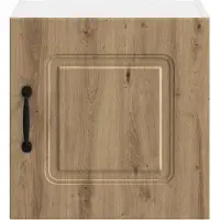 vidaXL Vaatwasserfront Kalmar, 2 stuks, artisan eikenhout fineer