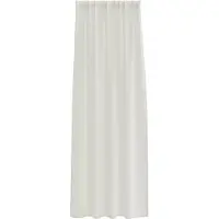 vidaXL Voile Gordijn met gordijnen 2 pcs Crème 245 x 140 cm Polyester