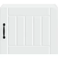 vidaXL Wandkast LUCCA, 2 stuks, wit, van houtvezel