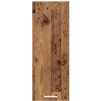 vidaXL Hangkast 2 st Oud Hout en Wit Bewerkt hout