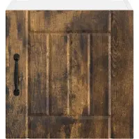 vidaXL Wandkast LUCCA, gerookt eikenhout, 40 x 31 x 40 cm