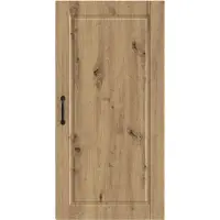 vidaXL Wandkast PORTO, ambachtelijk eikenfineer, 50 x 31 x 100 cm, houtvezelplaat