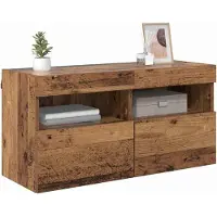 vidaXL TV-wandmeubel, 80 x 30 x 40 cm, gerecycled hout, houtvezel