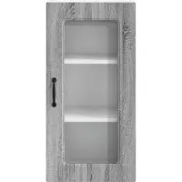 vidaXL Vaatwasserfront, model Kalmar, Sonoma-grijs, 40 x 31 x 80 cm