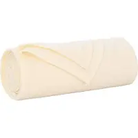 vidaXL Dekentjes 6 st Crèmekleurig 280 x 210 cm 4,85 kg Fleece