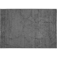 vidaXL Vloerkleden PALMERAS Antraciet 340 x 240 cm Polyester