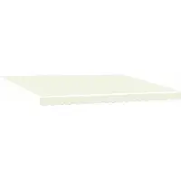 vidaXL Elektrisch Uitschuifbare Zonneluifel Crème en Antraciet 4 × 3 m