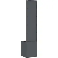 vidaXL Tuin Privacy Scherm Fretwerk Antraciet 32 x 32 x 150 cm