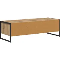 vidaXL TV Kast 100 x 36,5 x 30,5 cm Ambachtelijk Eiken Bewerkt hout