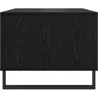 vidaXL Salontafel, zwart, eikenlook, 60 x 50 x 40 cm, houtvezel