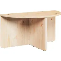 vidaXL Salontafel, 2 stuks, naturel, 79 x 39,5 x 40 cm, massief grenenhout