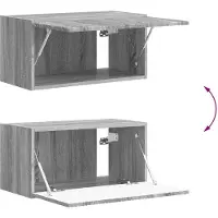 vidaXL Tv-meubelset 5 st Grijs Sonoma Bewerkt hout