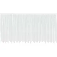 vidaXL Lacegordijn Wit 160 x 500 cm Polyester