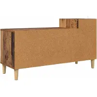 vidaXL TV Kast 100 x 35 x 55 cm Oud Hout Bewerkt hout
