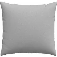vidaXL Zitkussens 2 pcs Stof Wolkgrijs 50 x 50 cm