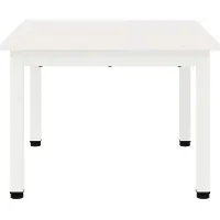 vidaXL Salontafel, wit, 60 x 50 x 36 cm, massief grenenhout