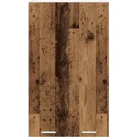 vidaXL Hangkast Oudhout 60 x 31 x 100 cm Bewerkt hout