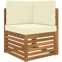 vidaXL Buitenbankkussen Polyester Crème 60 x 60 x 8 cm