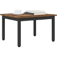 vidaXL Salontafel Oudhout 60 x 50 x 36 cm Bewerkt hout