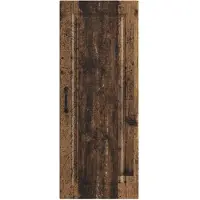 vidaXL Wandkast PORTO, gerecycled hout, 40 x 31 x 100 cm, houtvezel