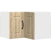 vidaXL Wandkast hoekmodel PORTO, Sonoma-eikenhout, 57 x 57 x 40 cm