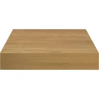 vidaXL Wandplank Muurmontage Bruin 23 x 23,5 x 3,8 cm Bewerkt hout