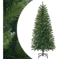 vidaXL Kunstkerstboom 150 cm PVC, PE en staal Groen