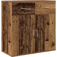 vidaXL Dressoir, gerecycled hout, 78 x 38 x 80 cm, houtvezel