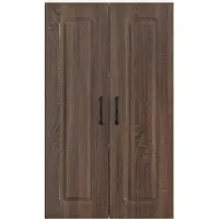vidaXL Vaatwasserfront Kalmar, bruin, eikenhoutlook, 60 x 31 x 100 cm