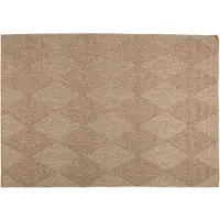 vidaXL Binnen- en buitenkleed AGIRA Naturel 200 x 140 cm Polyester