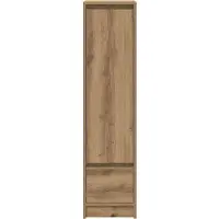 vidaXL Highboard 29,5x34x119,5 cm spaanplaat eikenkleurig eikenkleurig