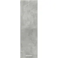 vidaXL Hangkast Beton Grijs 30 x 31 x 100 cm Bewerkt hout
