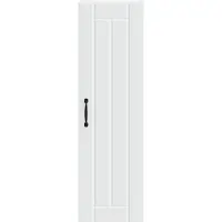 vidaXL Wandkast LUCCA Wit 30 x 31 x 100 cm Bewerkt hout