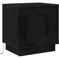 vidaXL Nachtkastje 2 st Zwart 44 x 34,5 x 45 cm Bewerkt hout