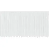 vidaXL - Lacegordijn - Wit - 240x750cm - Polyester